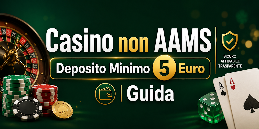 Casino non AAMS Deposito Minimo