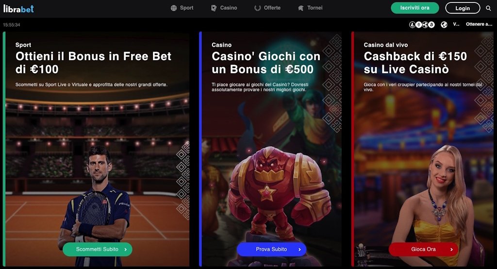 Librabet casino non AAMS recensione Librabet casino non AAMS recensione