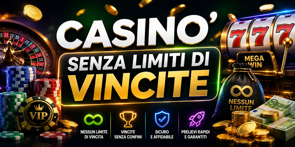 casino senza limiti di vincita