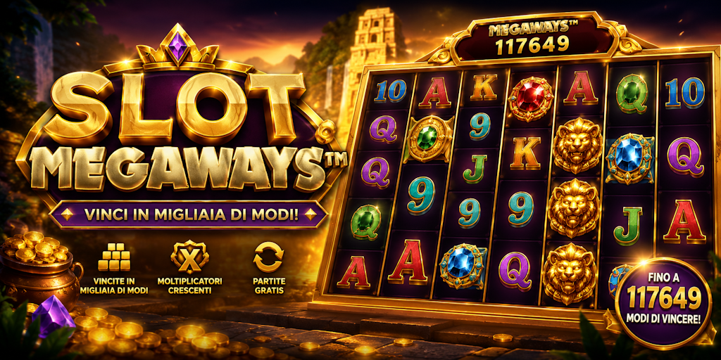 Slot Megaways come funzionano - guida completa casino non ADM